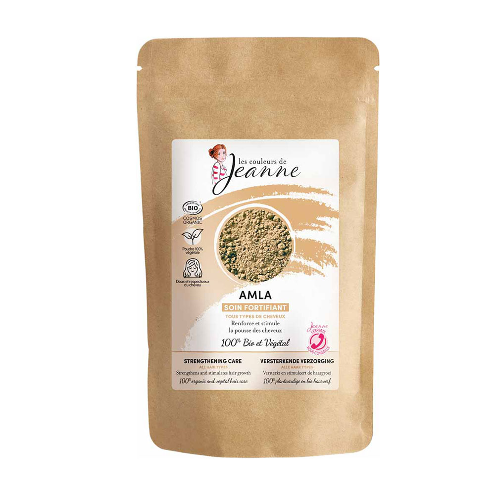 Les couleurs de Jeanne Soin Fortifiant Amla Bio Tous Types de Cheveux 100g