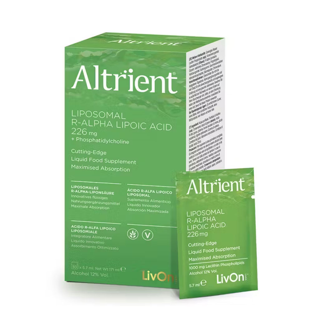 Abundance Altrient Acide R-Alpha Lipoïque 30 sachets de 5.7ml