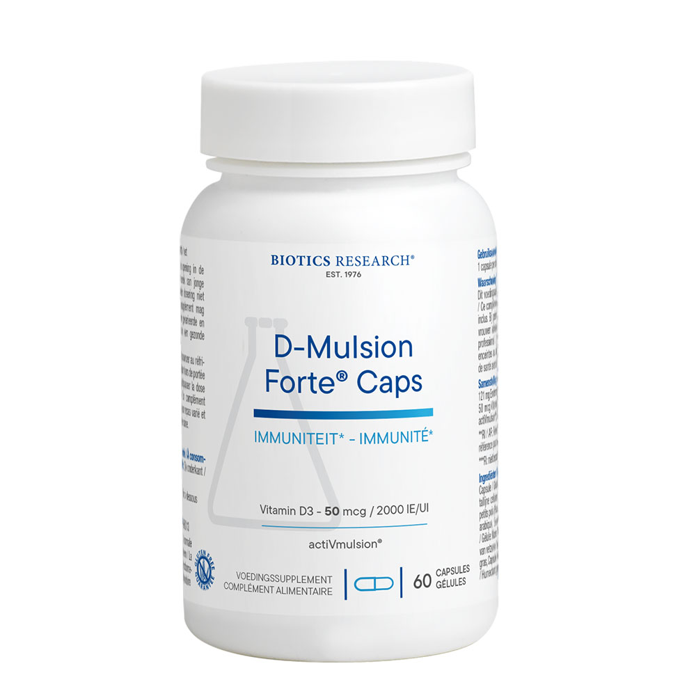 Biotics Research D-Mulsion Forte 60 gélules