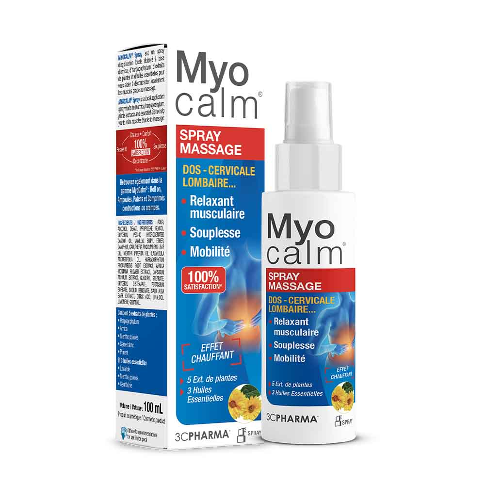 3C Pharma My.Care Spray Contractions Musculaires 100ml
