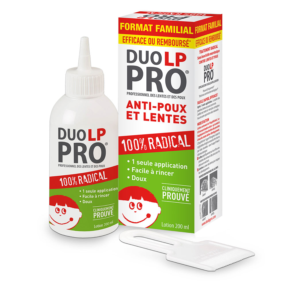 Duo Lp Pro Lotion anti-poux et lentes 200 ml