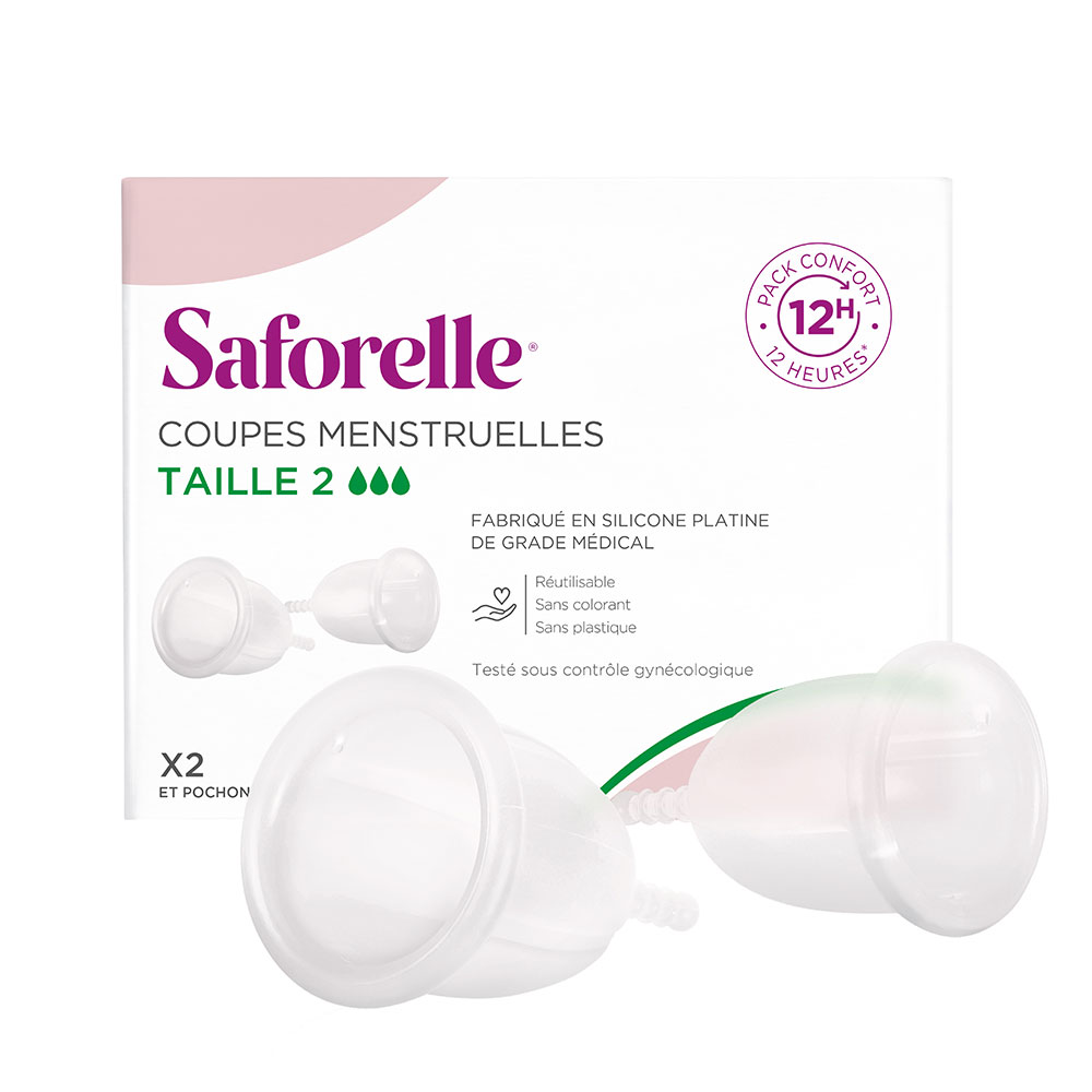 Saforelle Coupes Menstruelles x2