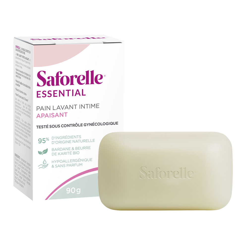 Saforelle Pain Lavant Intime Apaisant 90g
