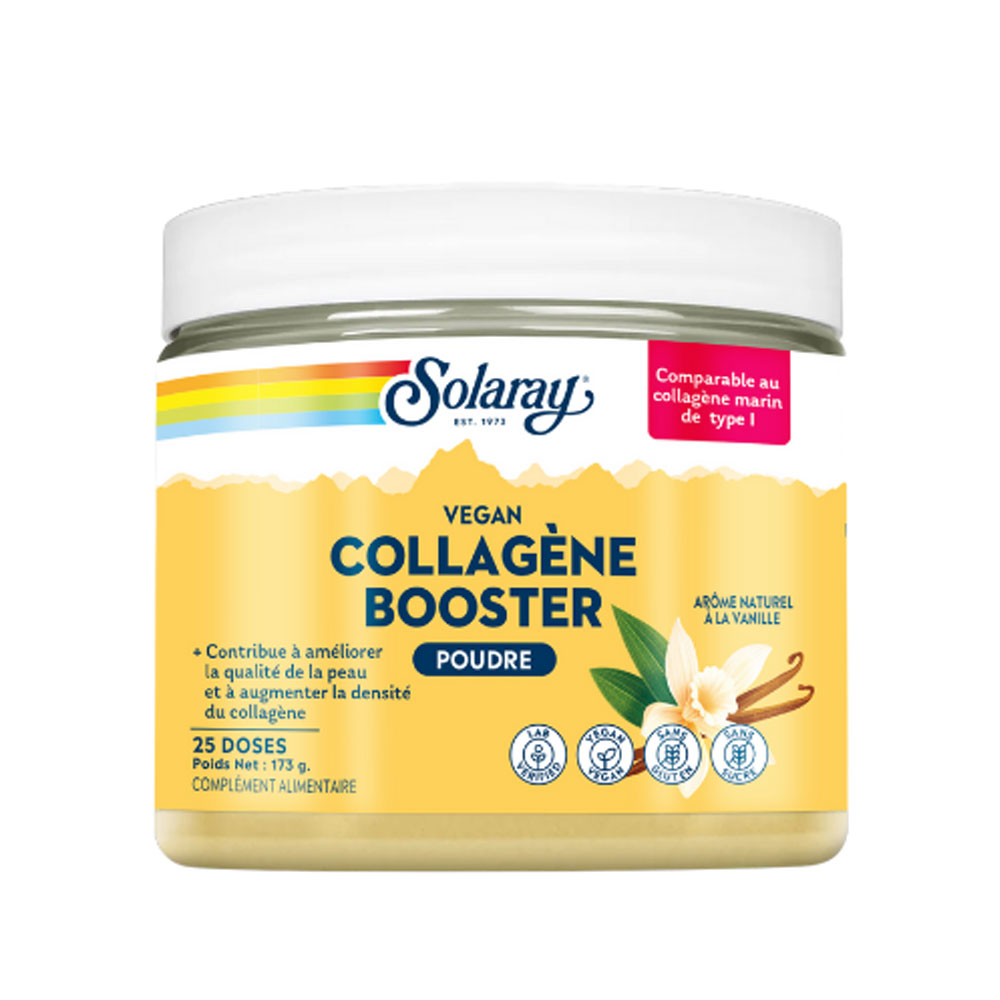 Solaray Collagène Booster Vanille 173g