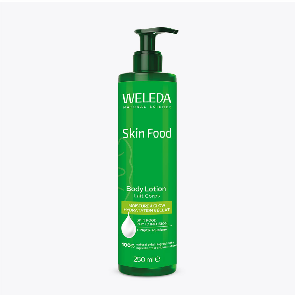 Weleda Skin Food Lait Corps Hydratation & Eclat Peaux sèches à très sèches 250ml