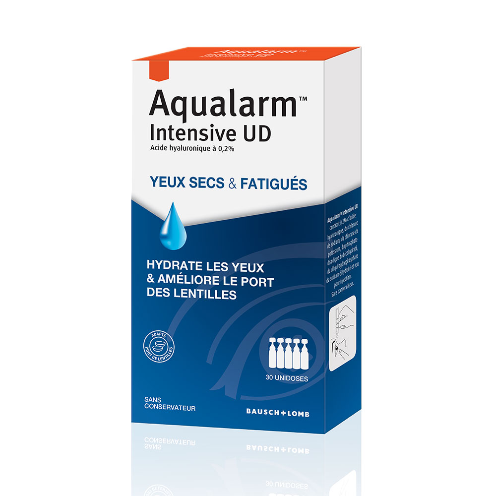 Bausch&Lomb Aqualarm Intensive Ud 30 Unidoses 15ml