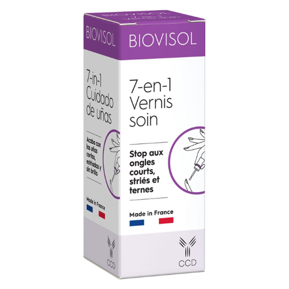 Biovisol 7-en-1 Soin complet pour ongles abîmés 10ml