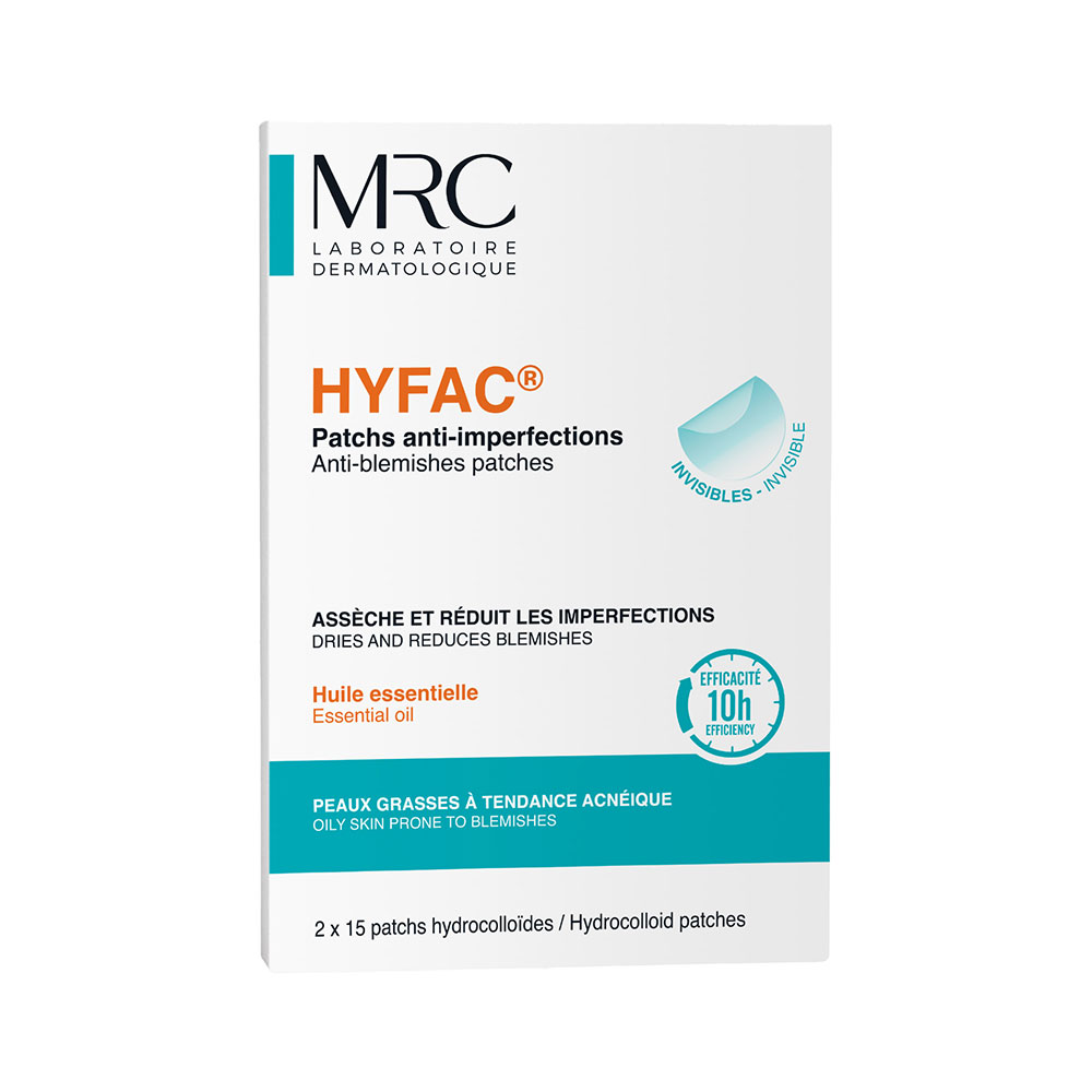 Hyfac Patchs Anti-Imperfections 2x15 patchs hydrocolloides