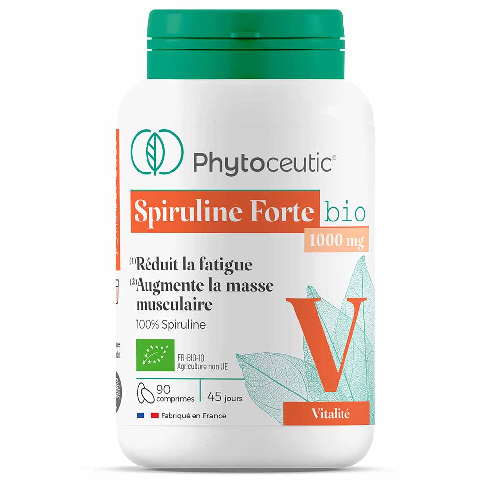 Phytoceutic Spiruline Forte Bio 90 Comprimes 1000mg
