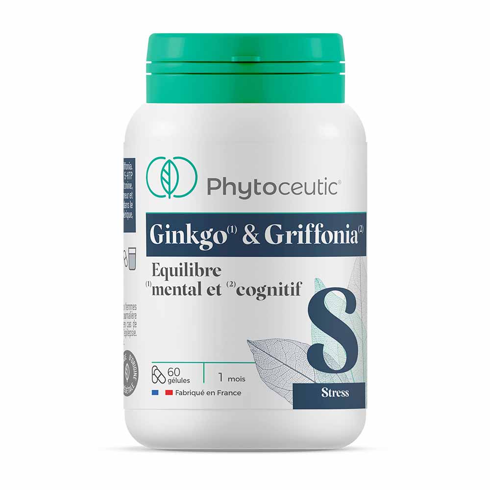 Phytoceutic GInkgo & Griffonia Bio 60 gélules