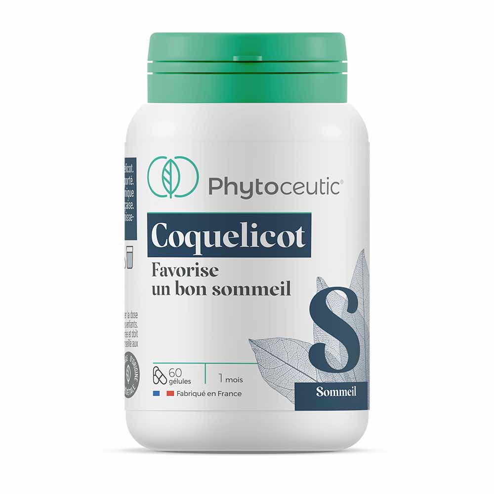 Phytoceutic Les Monos Sommeil Coquelicot Bio 60 gélules