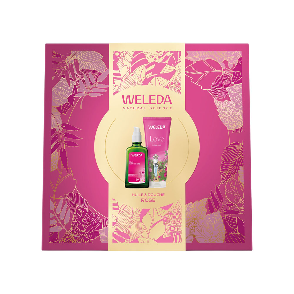 Weleda Coffret Corps Rose Huile & Douche