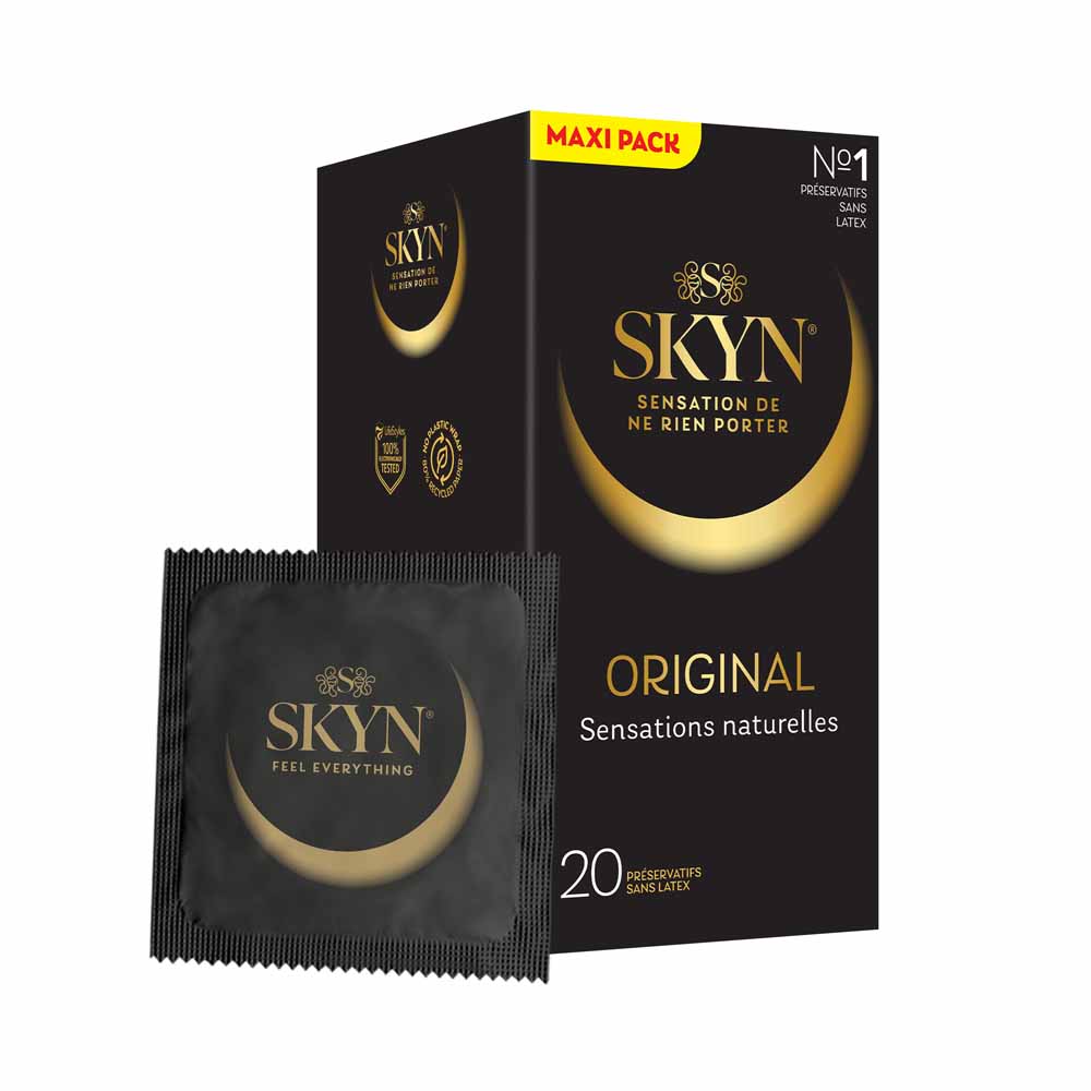 Skyn Original Préservatifs Sensations naturelles 20 unités