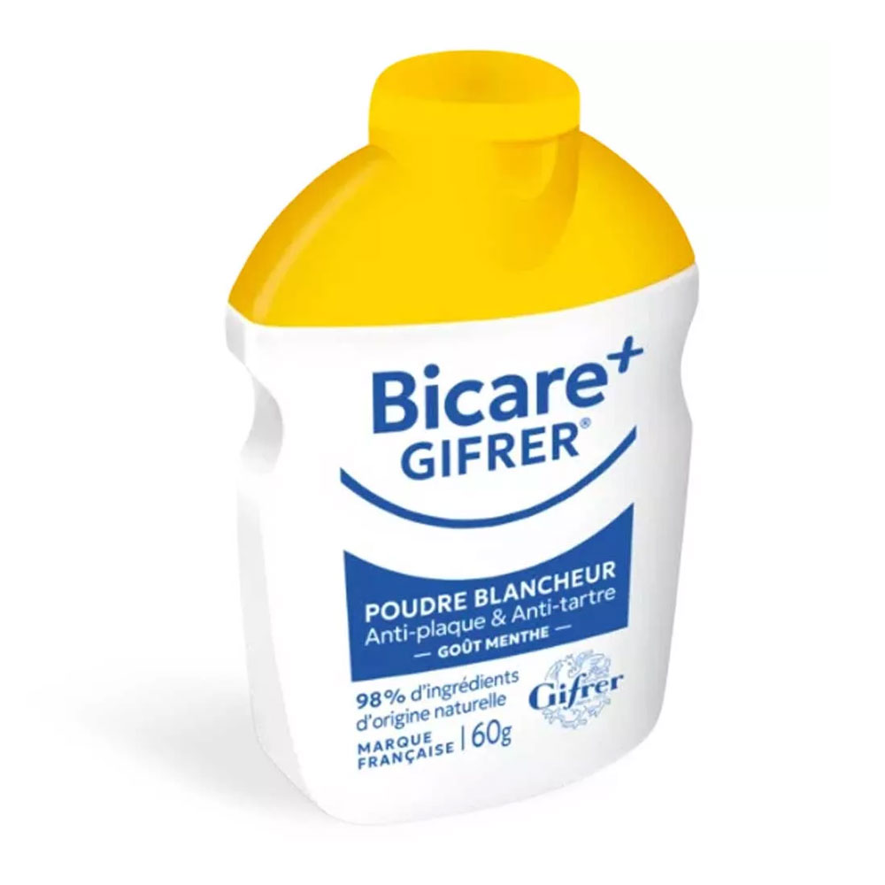 Gifrer Bicare Plus Bicarbonate De Soude Double Action 60g