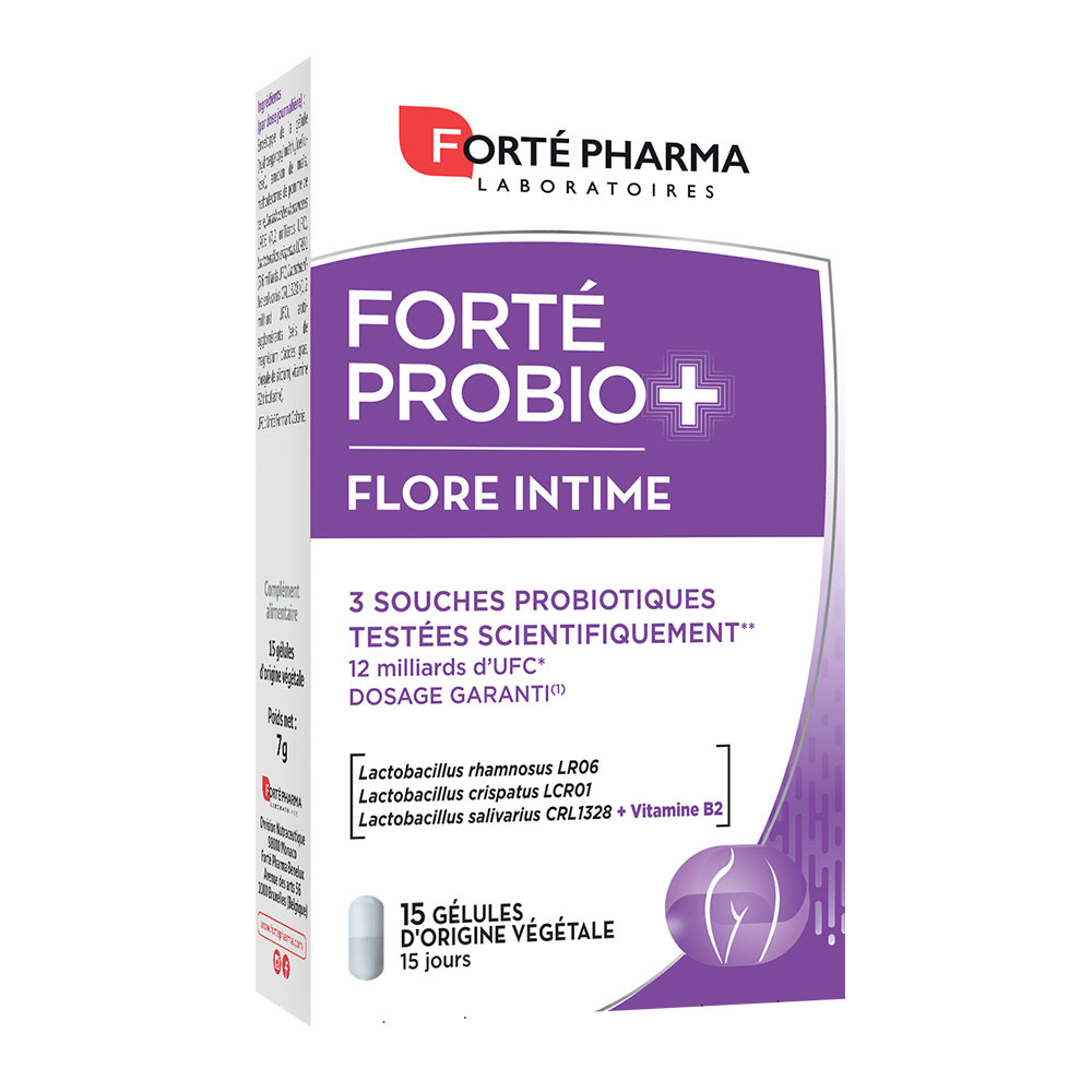 Forté Pharma Forté Probio+ Flore Intime 15 gélules