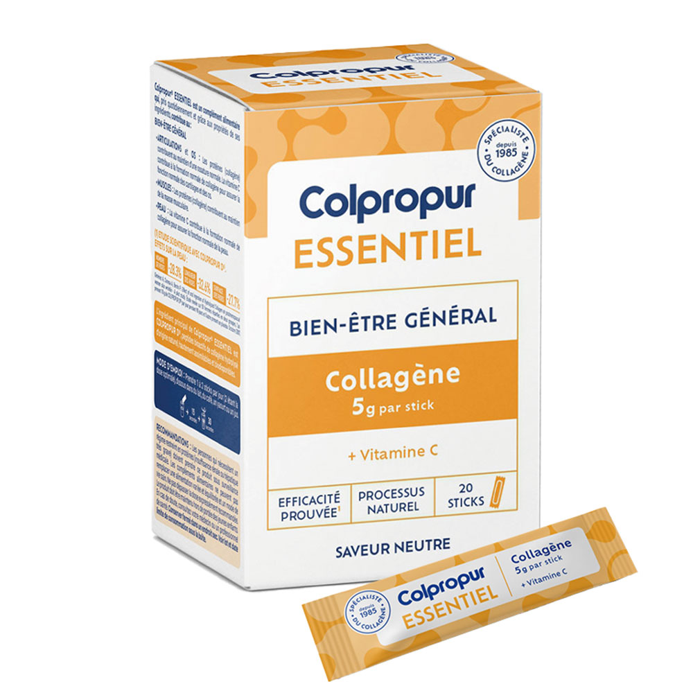 Colpropur Essentiel saveur neutre 20 sticks