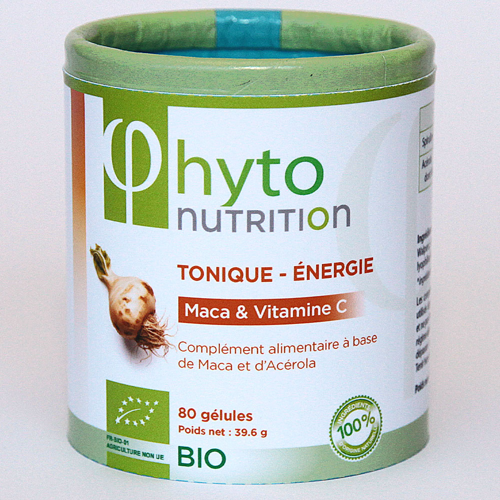 Flamant Vert Phytonutrition Tonique Energie Bio 80 Gélules