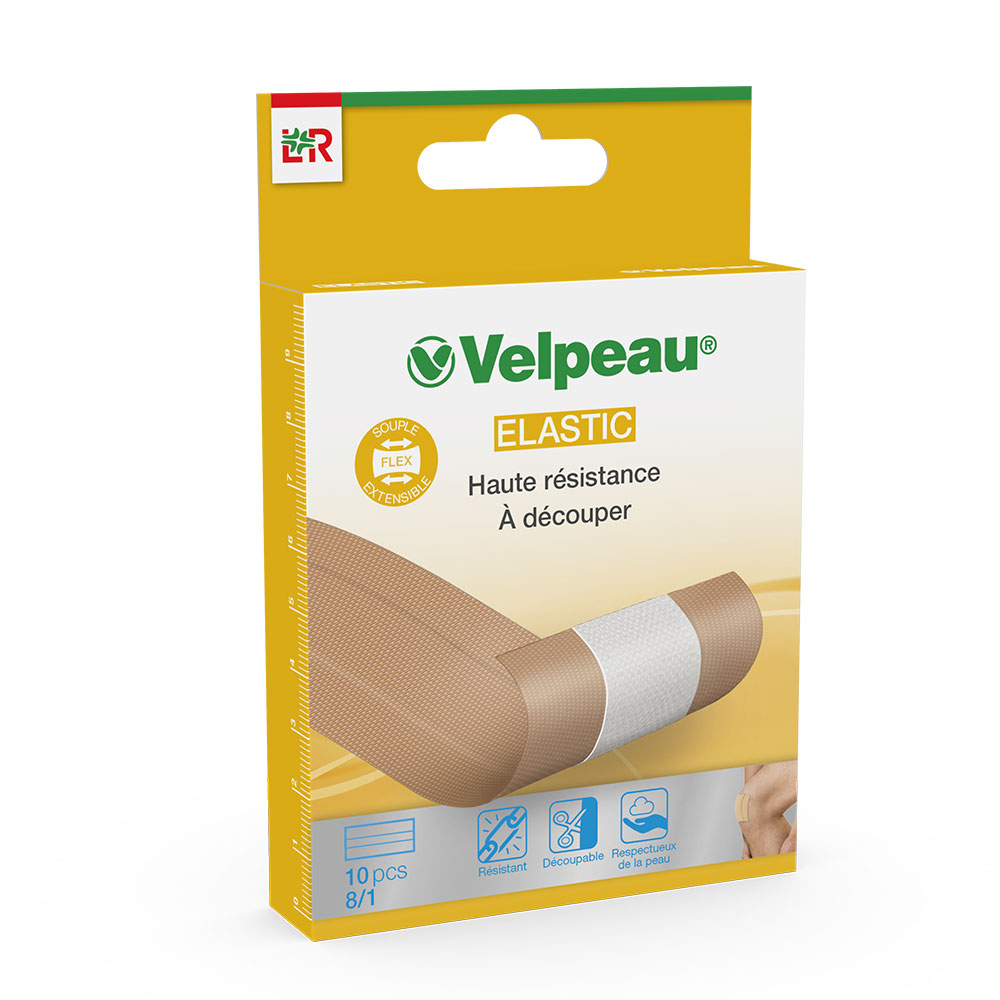 Lohmann Rauscher Velpeau Elastic Bandes à découper largeur 8cm x10