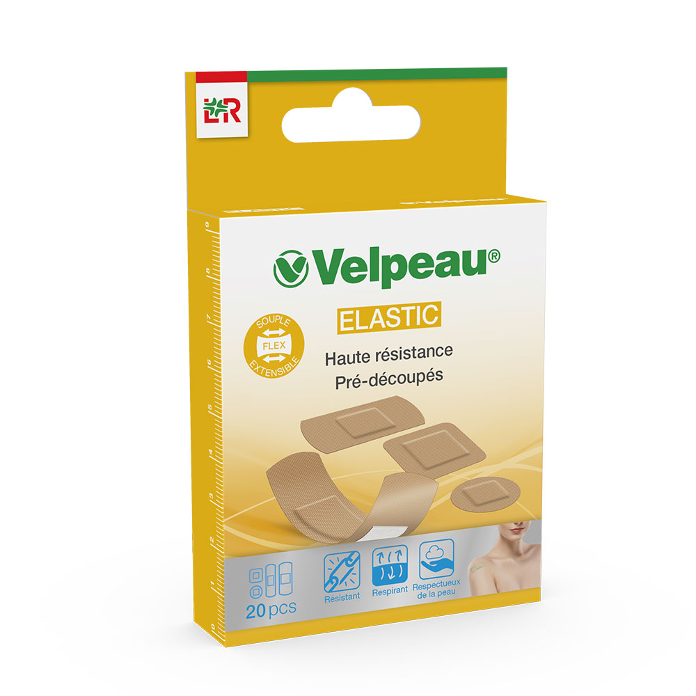 Lohmann Rauscher Velpeau Pansements Pré découpés Haute Résistance x20