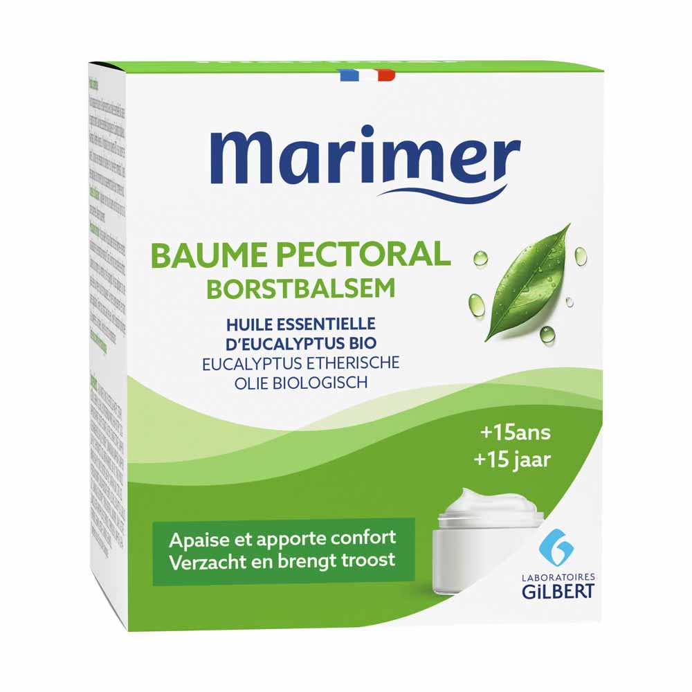 Marimer Baume Pectoral aux Huiles Essentielles Bio 50ml