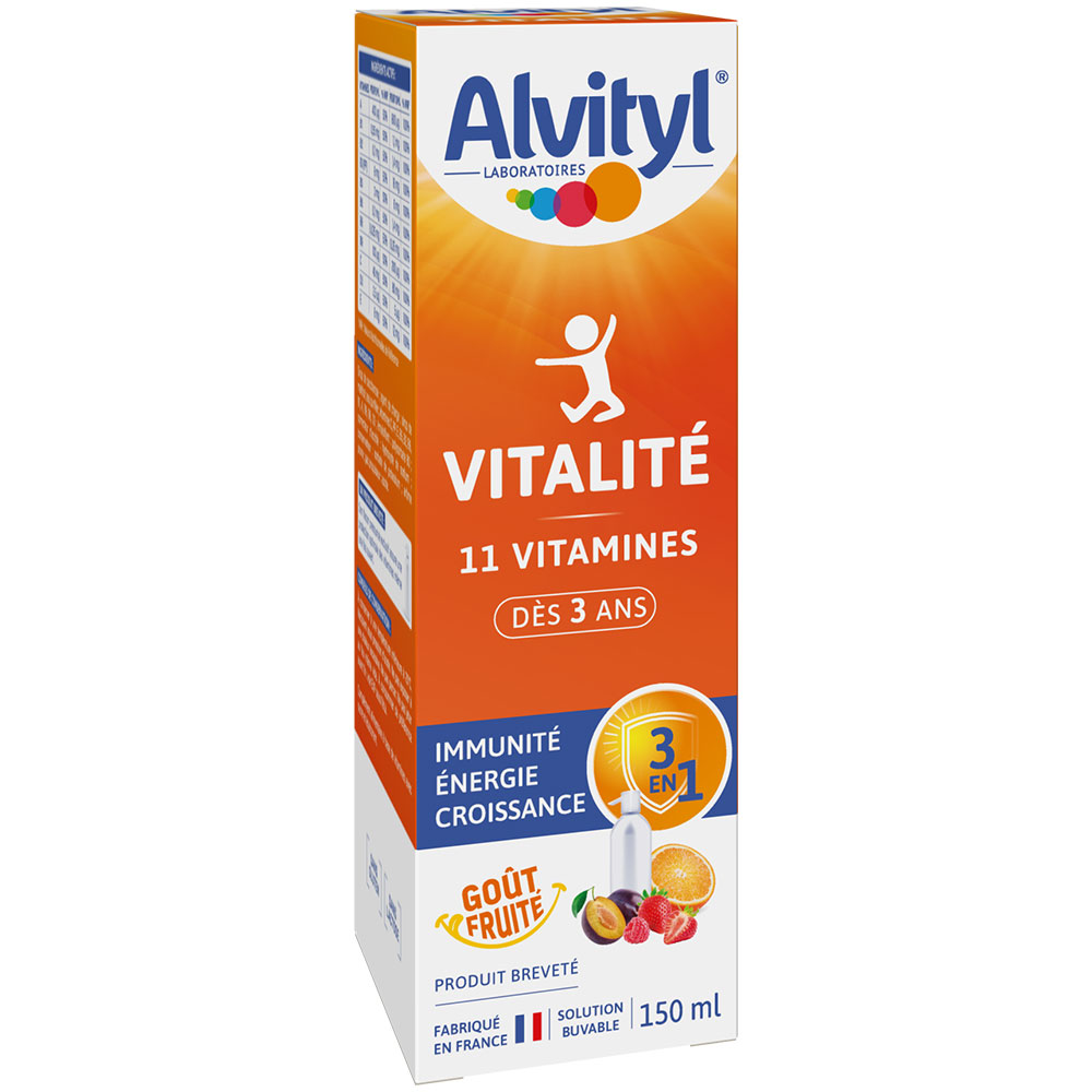 Alvityl Vitalite Solution Buvable 150ml