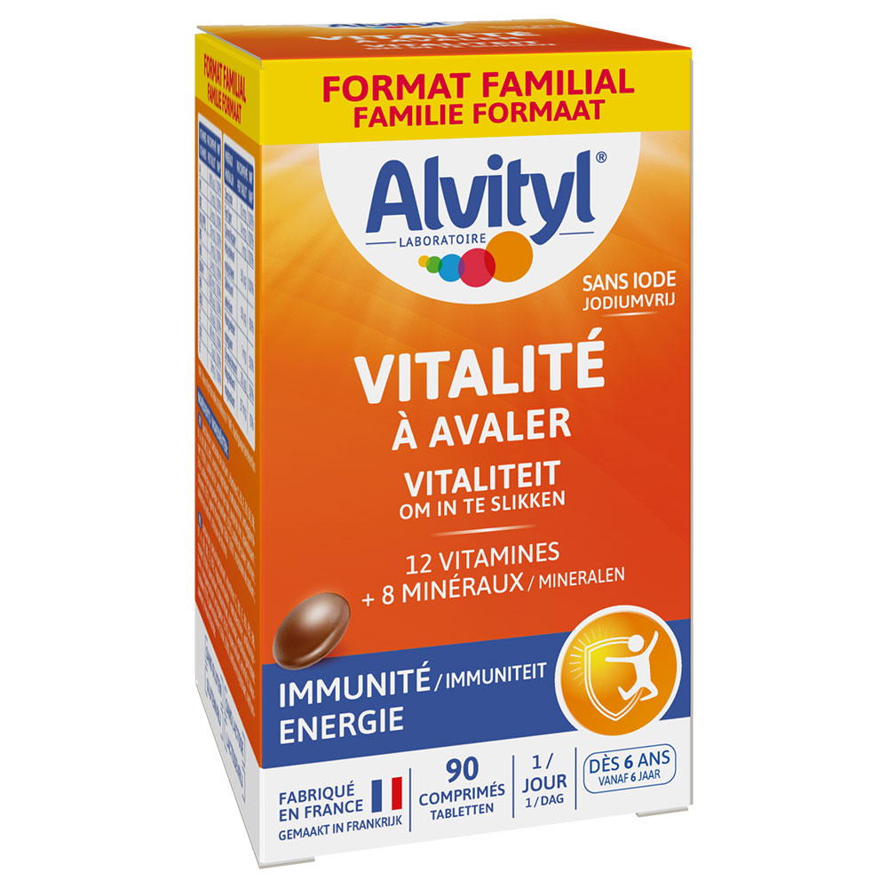 Alvityl Vitalite Gout Chocolat 90 Comprimes