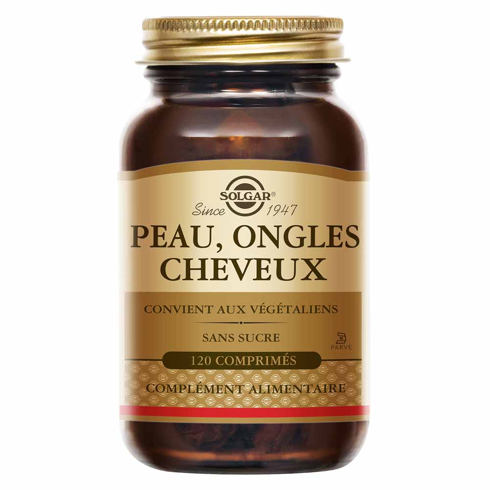 Solgar Peau, Ongles, Cheveux Beauté 120 comprimés