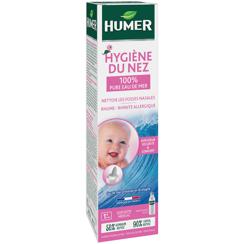 Humer Spray Lavage du Nez Nourrisson Et Enfants 150ml
