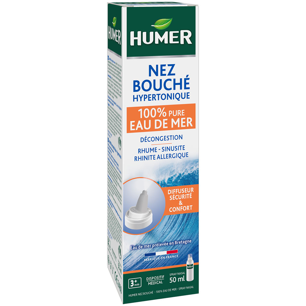 Humer Spray Nez Bouché Hypertonique 50ml