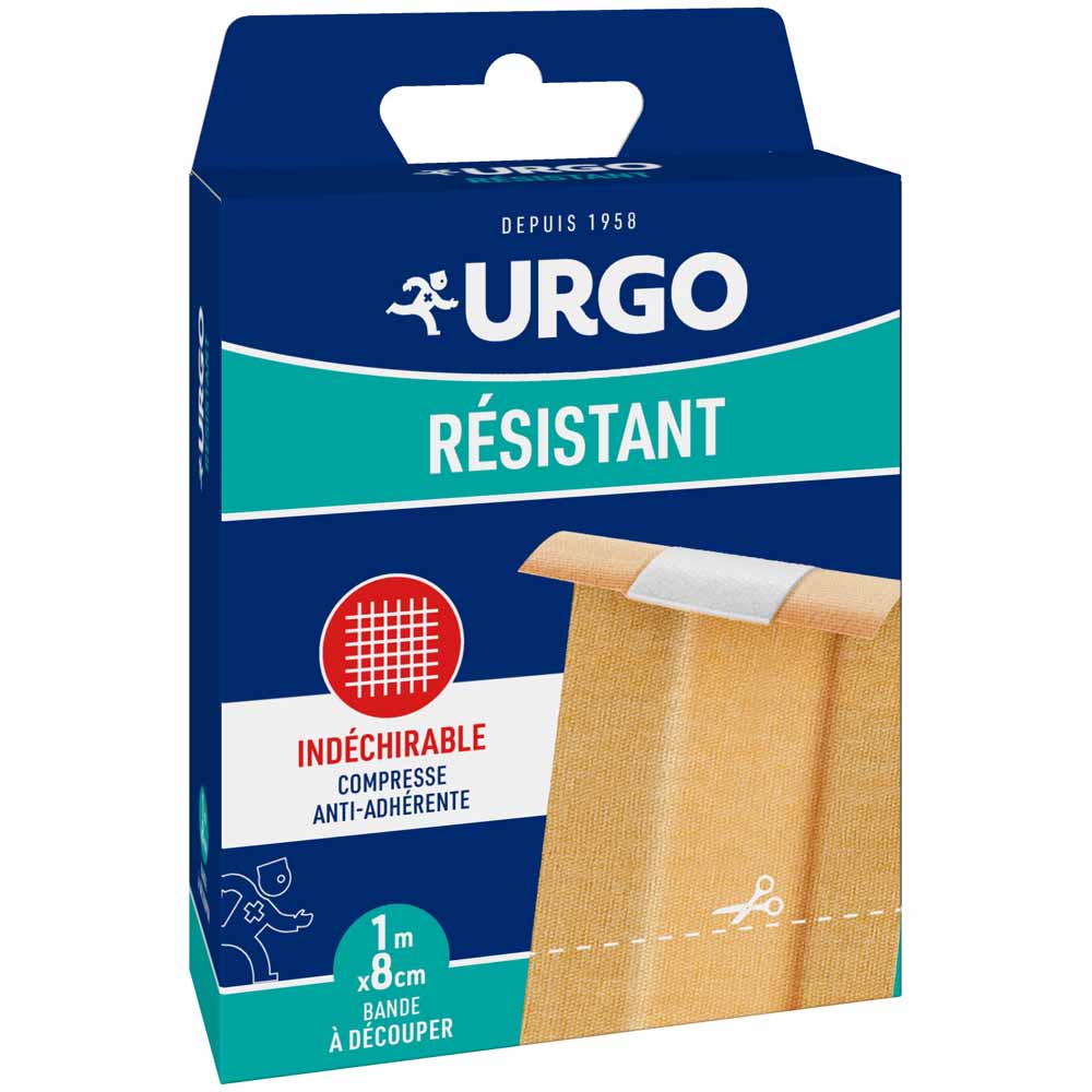 Urgo Résistante Bande A Découper 8cmx1m