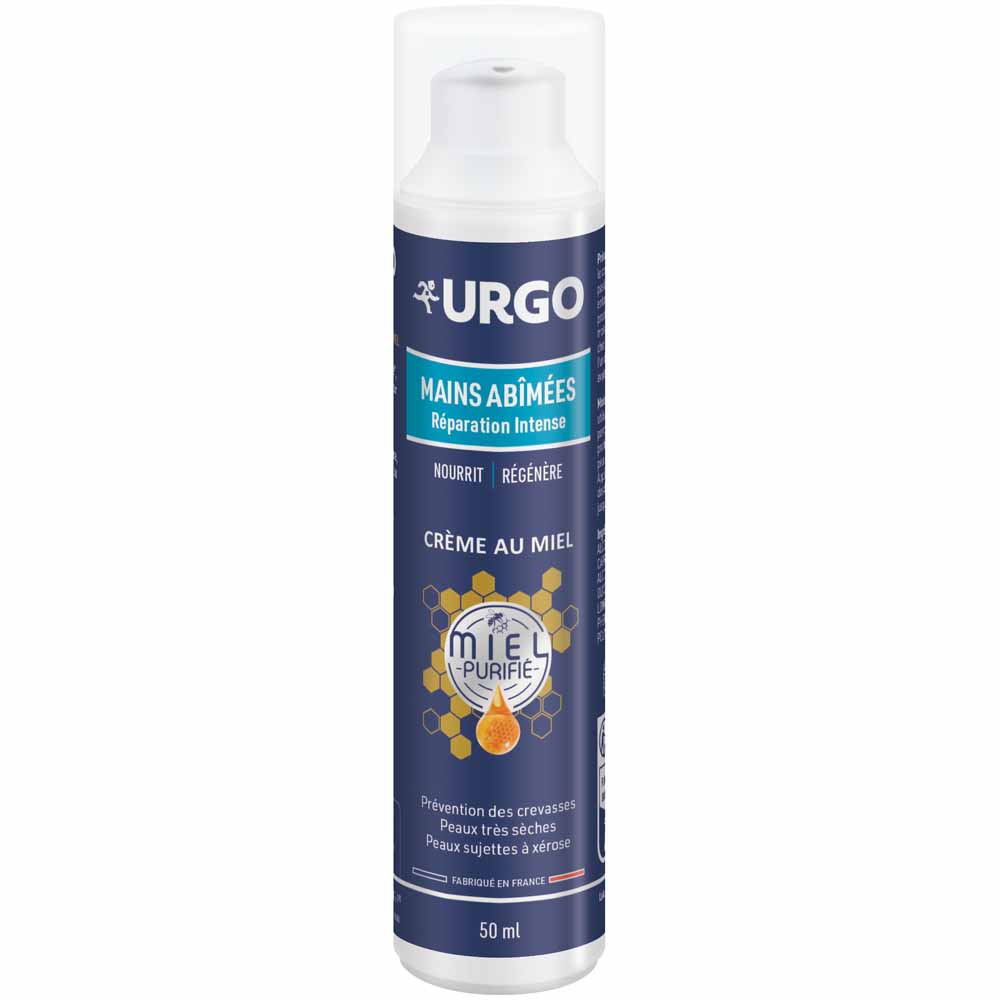 Urgo Crème Réparation Intense Mains Abîmées 50ml