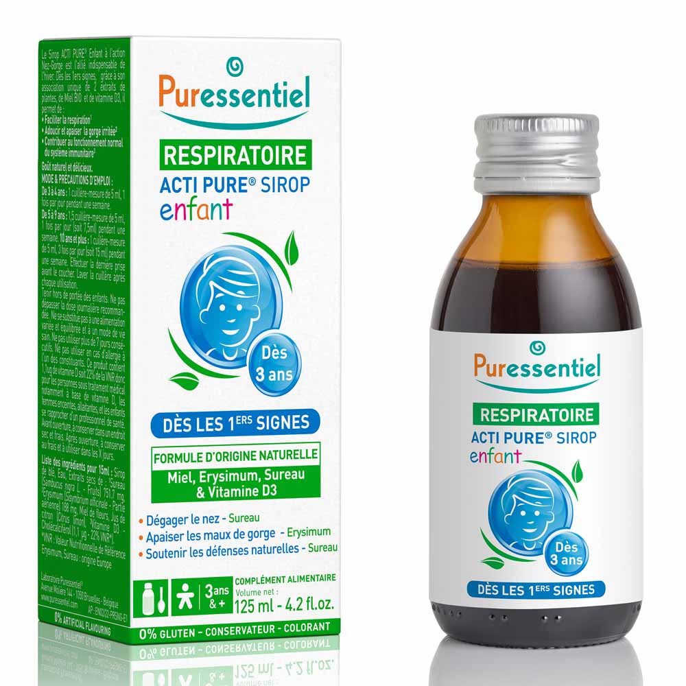 Puressentiel Respiratoire Sirop Enfant Acti Pur Goût Naturel 125ml