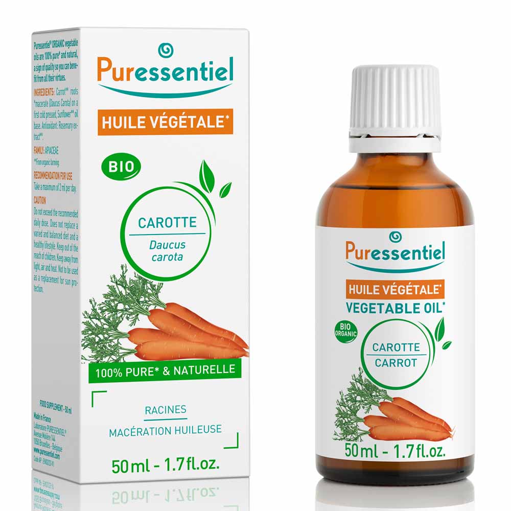 Puressentiel Huiles Végétales Carotte Bio 50ml