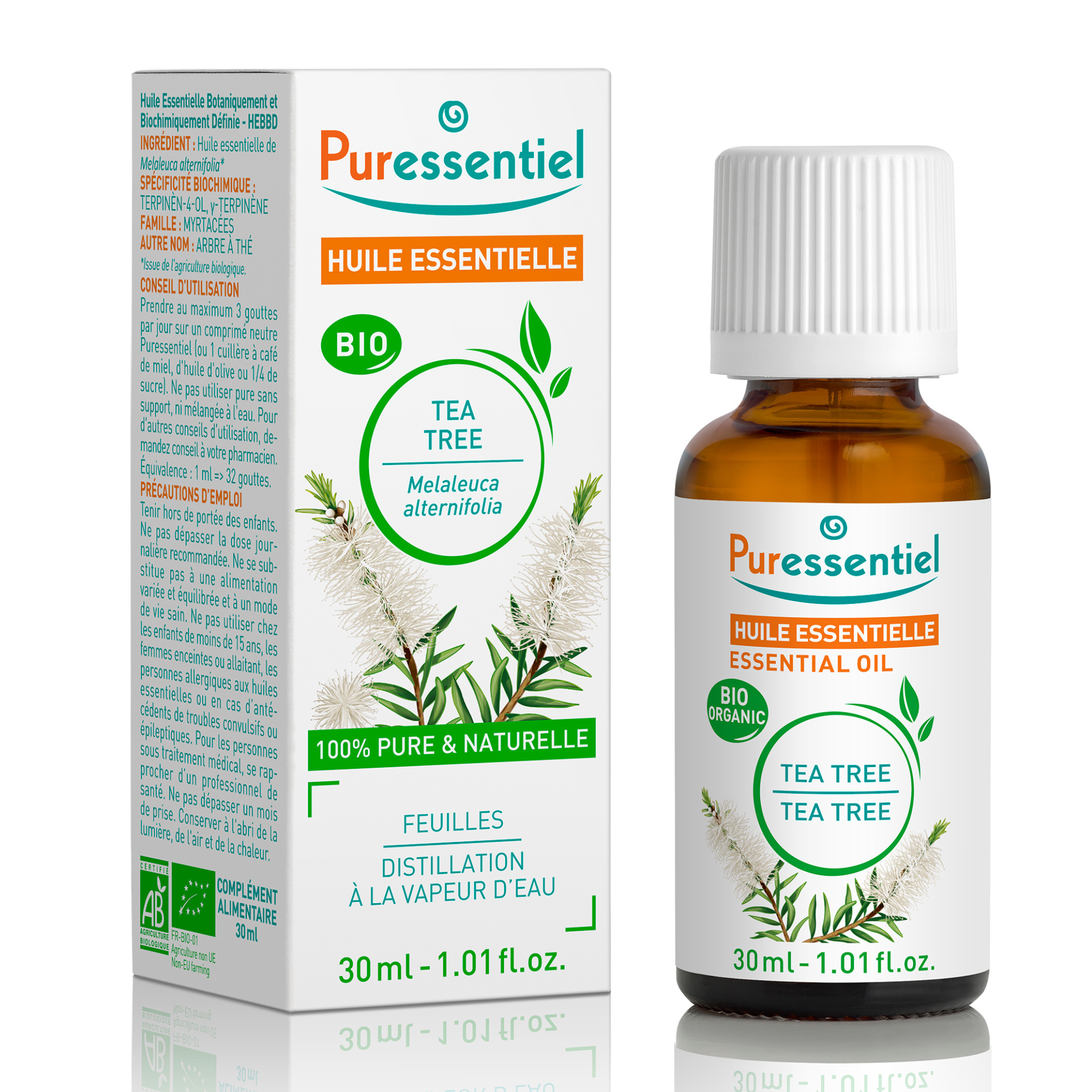 Puressentiel Huiles Essentielles Arbre à thé BIO 30ml