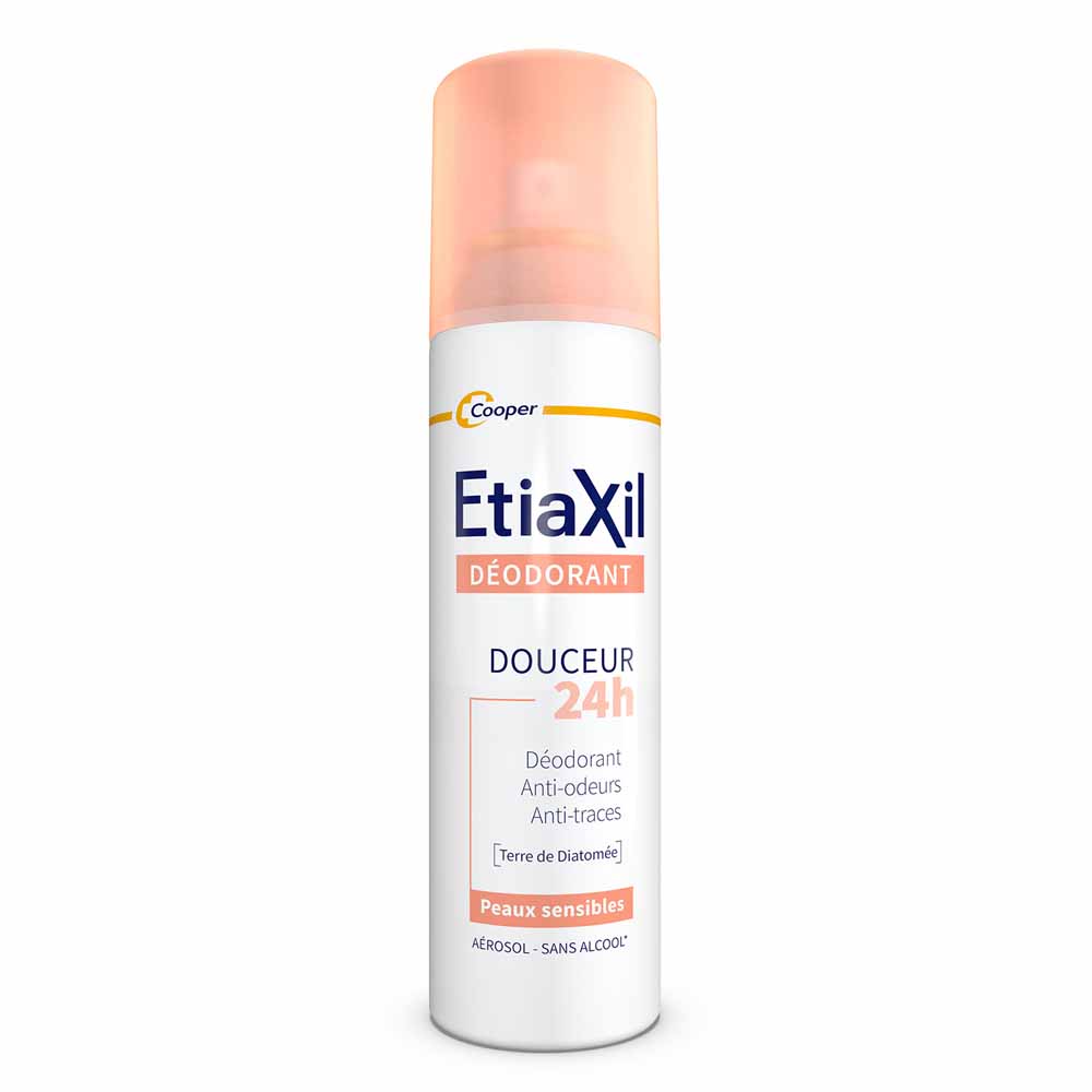 Spray Douceur Sans Aluminium 48h 150ml Déodorant Peaux Sensibles Etiaxil