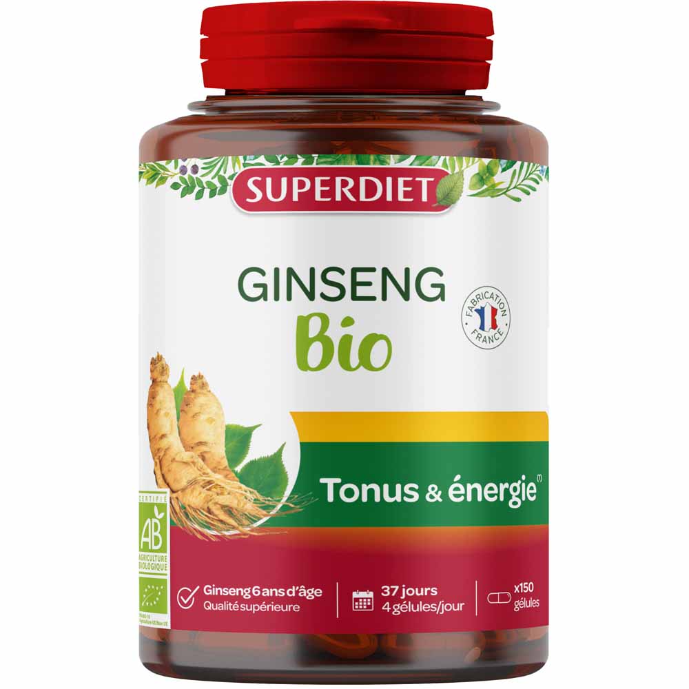 Superdiet Tonus Et Energie 150 Gelules