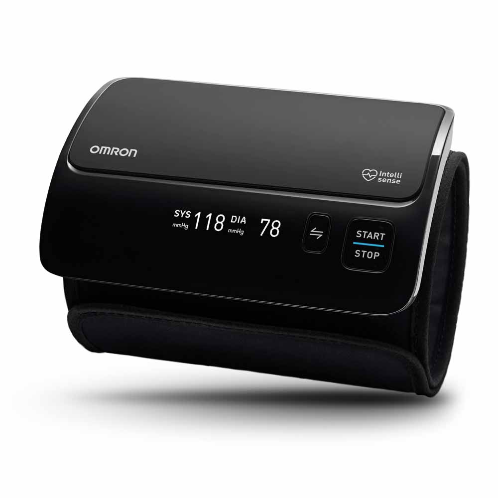 Omron EVOLV Tensiomètre au bras fiable connecté et tout-en-un