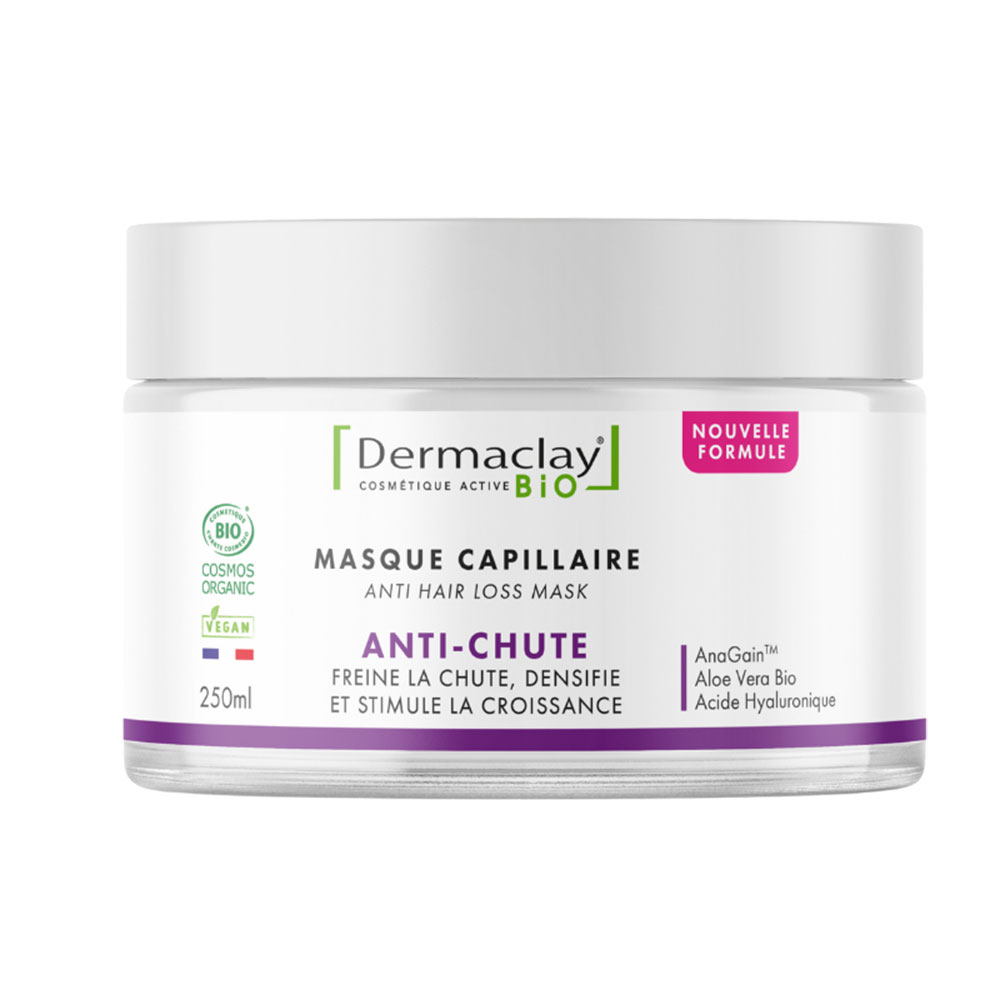 Dermaclay Masque Capillaire Anti Chute Bio 250ml