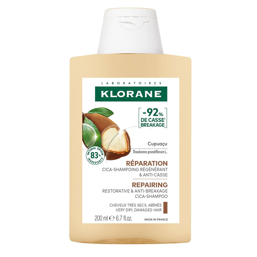 Klorane Cupuacu Shampoing Réparation Bio Cheveux Très Secs 200ml