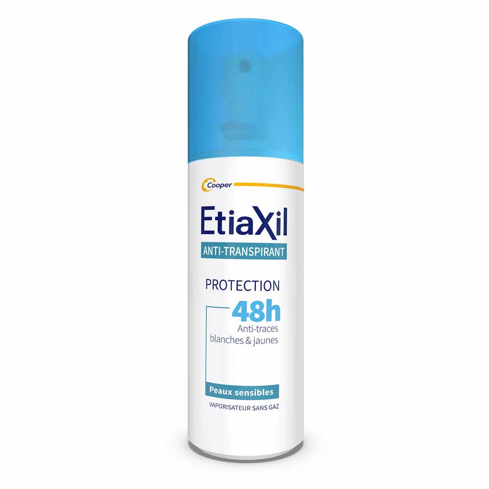 Etiaxil Anti-Transpirant Vaporisateur Protection 48h Peaux Sensibles 100ml