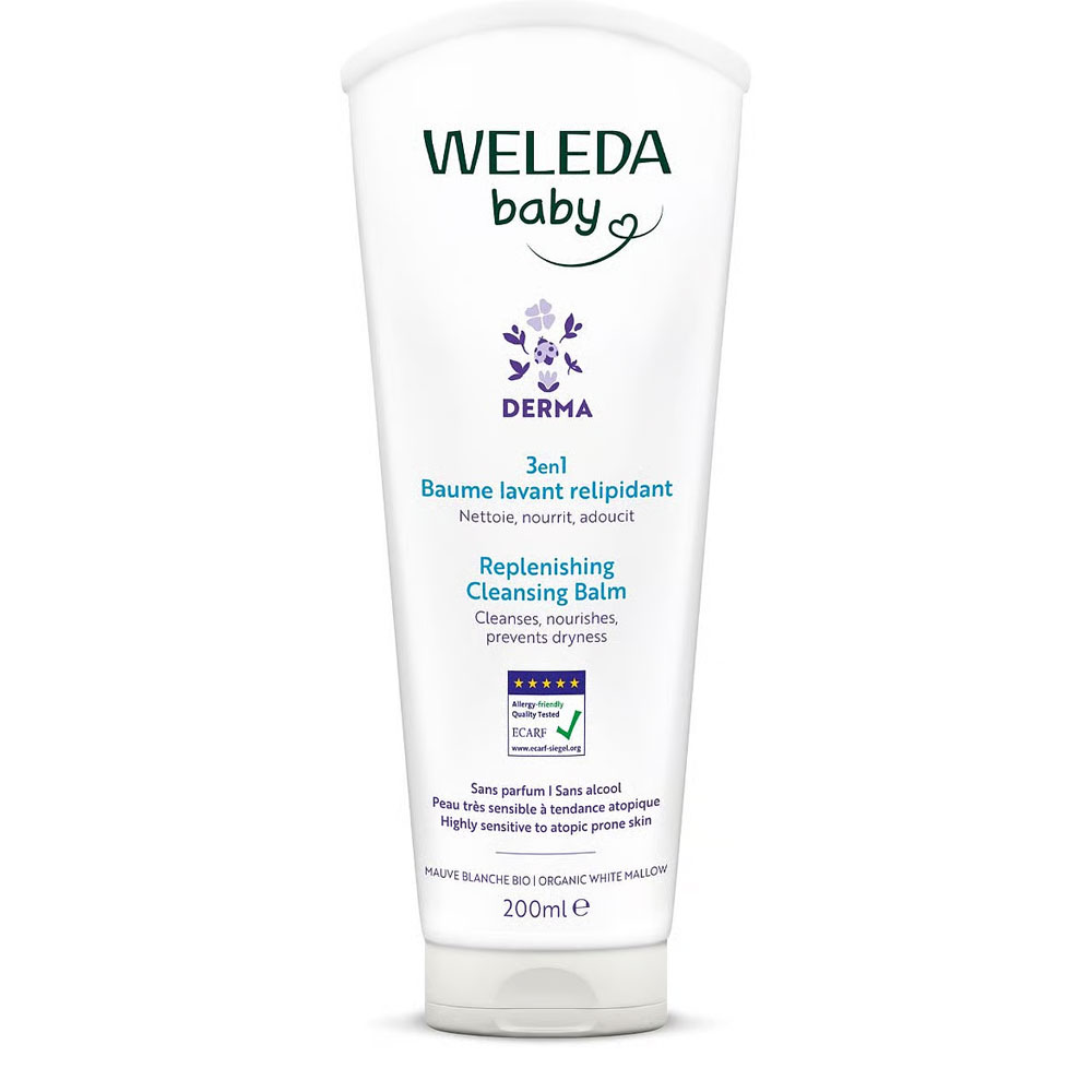 Weleda Baume lavant relipidant DERMA 3en1 200ml