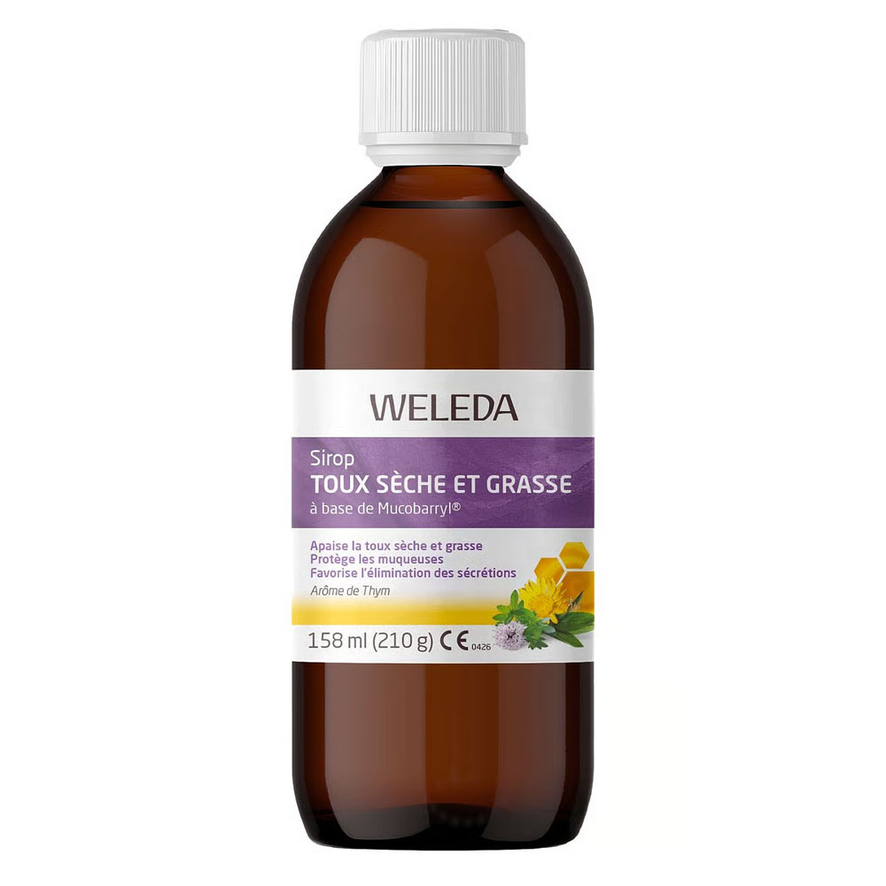 Weleda Sirop Toux Sèche et Grasse 158ml