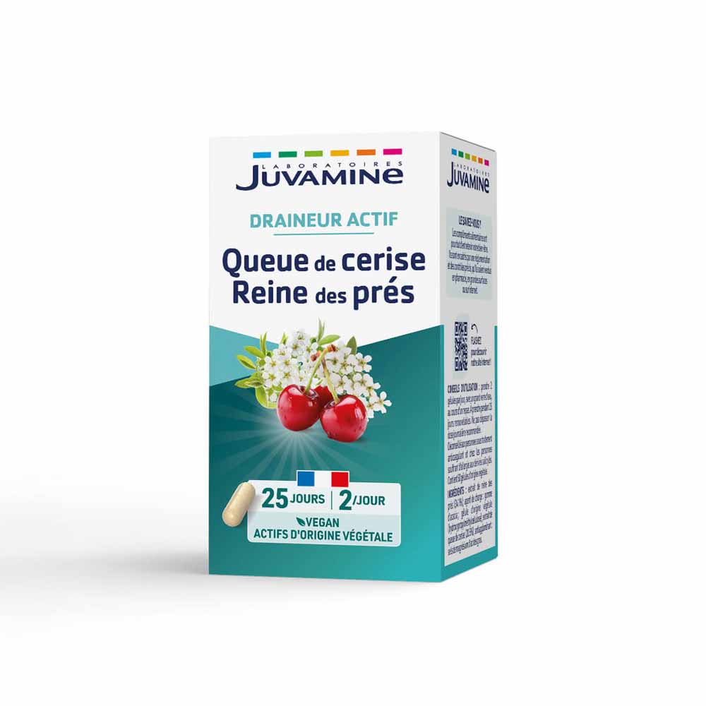 Juvamine Queue De Cerise Reine Des Pres Draineur 50 Gelules