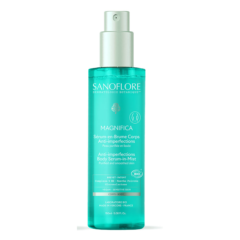 Sanoflore Magnifica Sérum Brume Corps Anti-imperfections mixtes grasses à imperfections 150ml