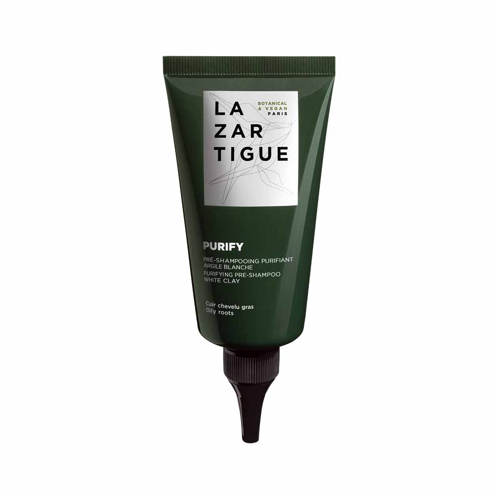 Lazartigue Purify Soin Pré-Shampooing Purifiant Argile Blanche 75ml