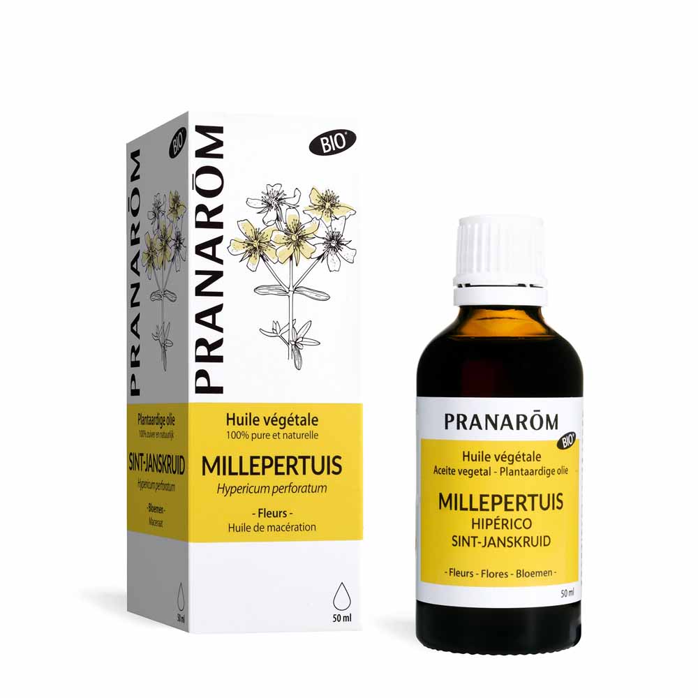 Pranarôm Les Huiles Végétales Huile De Maceration Millepertuis Bio 50 ml