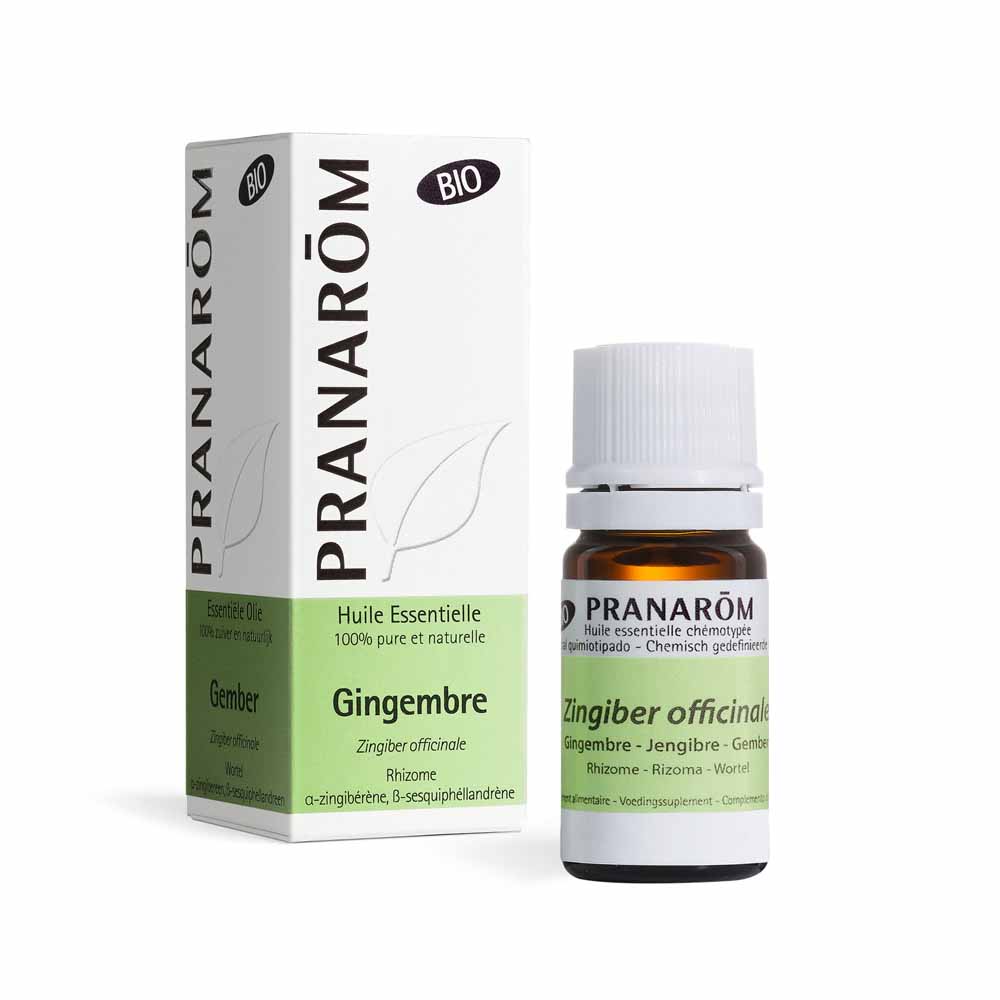 Pranarôm Les Huiles Essentielles Huile Essentielle Bio Gingembre 5ml