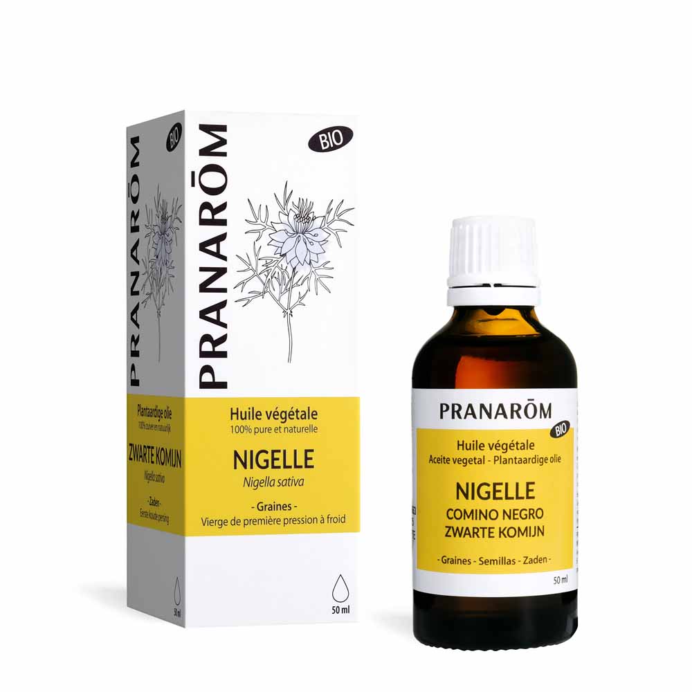 Pranarôm Les Huiles Végétales Huile Vegetale Nigelle Bio 50 ml