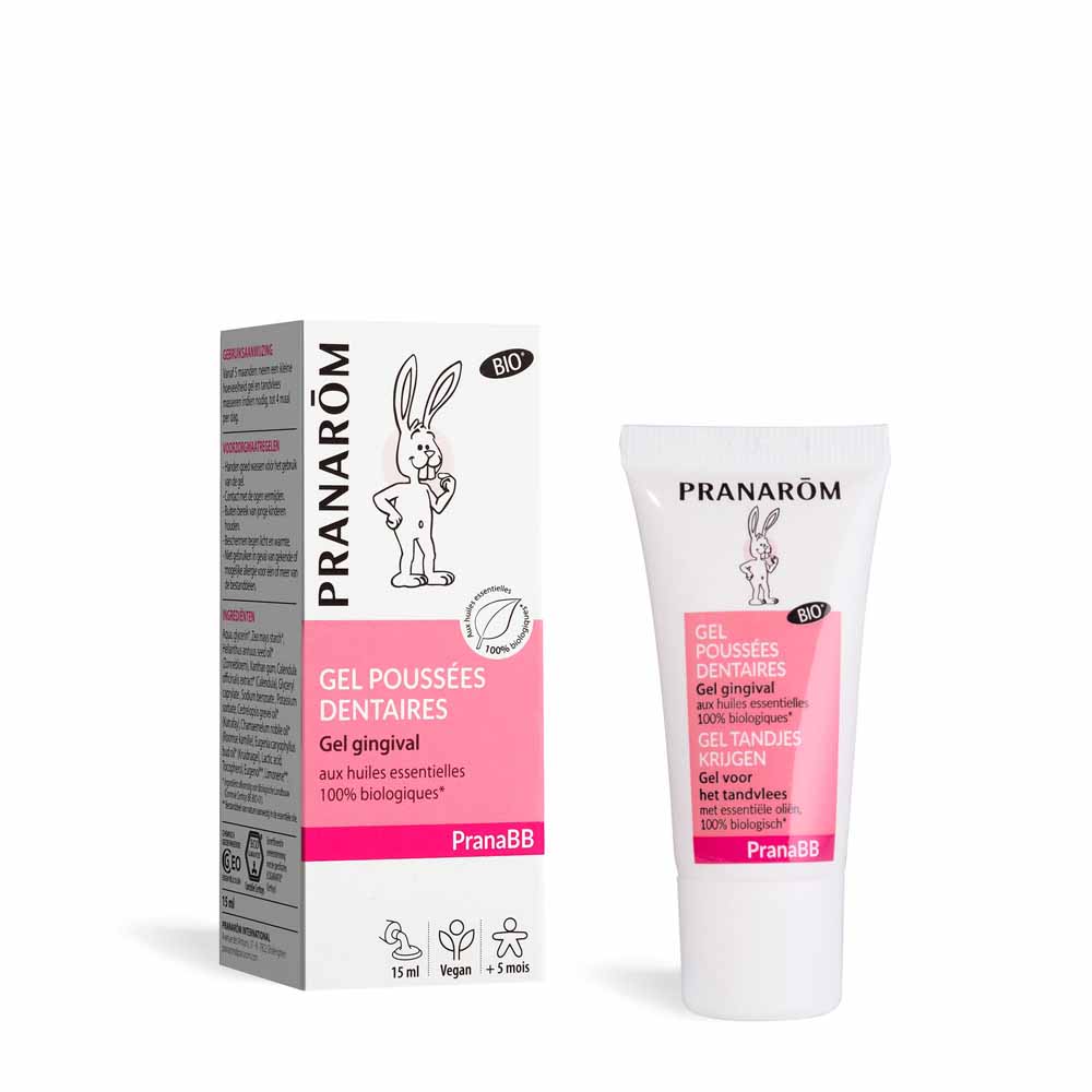 Pranarôm Pranabb Gel Gingival Poussees Dentaires Bio 15ml