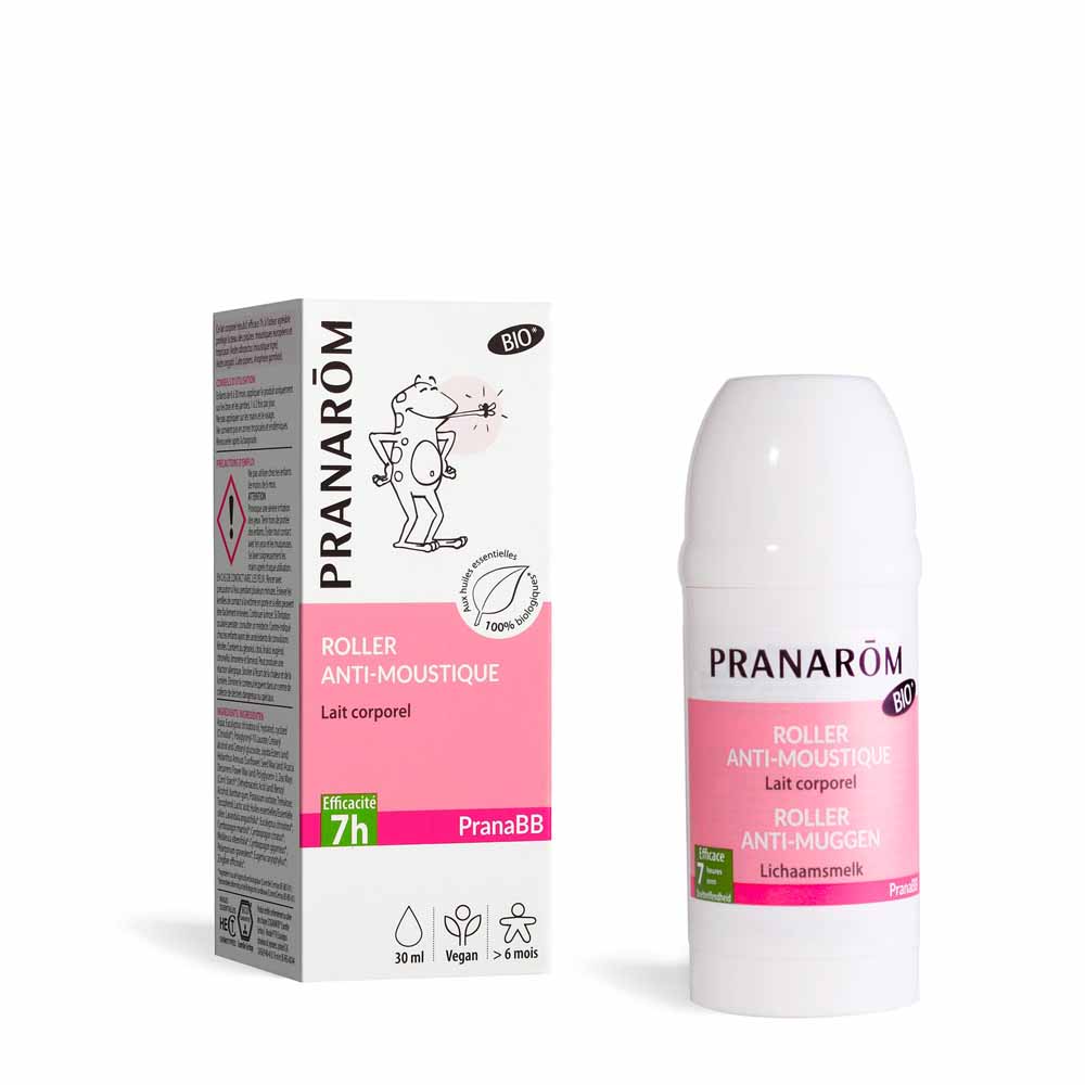 Pranarôm Pranabb Pranabb Roller Anti-moustique Lait Corporel Bio 30 ml